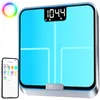 Image de RENPHO Balance Pese Personne, Rappel de Pesée facile, Pese Personnes intelligent Bluetooth, Couleurs de Balance Personnalisables, Balance Connectée Rechargeable, Revêtement ITO, 13 Moniteurs de Santé