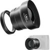 Image de Freewell Téléobjectif 1.5X Compatible avec Fuji X100VI X100V, Zoom amélioré et Design léger (Noir)