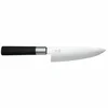Image de KAI Wasabi Couteau de Chef Noir 15,0 cm de longueur de lame - acier inoxydable poli 6A/1K6 58 (±1) HRC - manche en polypropylène noir - couteau de chef, couteau de cuisine - Fabriqué au Japon