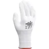 Image de SHOWA DURACoil 546W, Mechanical and Industrial Protective Gloves, Polyurethane Palm Coating, Cut level C, White, 1 Pair, Size Medium