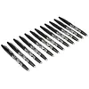 Image de Pilot 322709 Lot de 12 Stylo bille encre gel avec gomme Noir