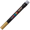 Image de uni-ball Posca Brush PCF-350 Marqueur Or (Lot de 2)