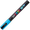 Image de Posca PC-3 M fine marqueur   Noir Unité bleu clair