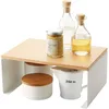 Image de YAMAZAKI TOSCA Stackable Kitchen Rack WH