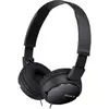 Image de Casque supra-auriculaire filaire supra-aural Sony MDR-ZX110AP pliable, micro-casque noir
