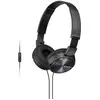 Image de Casque supra-auriculaire filaire supra-aural Sony MDR-ZX310AP micro-casque, pliable noir