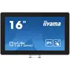 Image de Iiyama ProLite TF1615MC-B1 Moniteur tactile CEE: E (A - G) 39.6 cm (15.6 pouces) 1920 x 1080 pixels 16:9 25 ms HDMI , DisplayPort, VGA,...