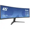Image de Moniteur gaming Iiyama G-Master Curved ETE DQHD CEE F (A - G) 113 cm 44.5 pouces 5120 x 1440 pixels 32:9 0.8 ms HDMI , DisplayPort, casque (jack 3,5 mm), USB