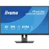 Image de Moniteur LCD Iiyama XUB3297QSNP-B1 CEE F (A - G) 81.3 cm 32 pouces 2560 x 1440 pixels 16:9 1 ms HDMI , DisplayPort, USB-C®, USB 3.1 (Gen 1), RJ45 IPS LED