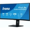 Image de iiyama Prolite XCB3494WQSU-B1 34" VA CURVO UWQHD 120 Hz USB-A Haut-Parleurs Hauteur Réglable