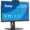 Image de Ecran iiyama 24'' Prolite XUB2490HSUH-B2 IPS Full HD@100Hz DP/HDMI Hub USB Pied réglable, Flicker Free Blue Light, Speakers, Webcam Hello Windows biometrique