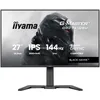 Image de iiyama Ecran G-Master Black Hawk, GB2741QSU-B1 IPS, Adaptive Sync, QHD@144Hz, 1ms, 350cd, HP, HDMI/DP/USB HUB, réglable en Hauteur, Black Tuner, G-Sync Compatible