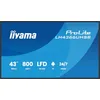 Image de iiyama Prolite LH4366UHSB-B1AG Écran de signalisation numérique 108 cm 43"