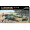 Image de TAMIYA 25212 1:48 IL-2 Shturm. & Fhzg. GAZ-67B   Modélisme, kit de construction en plastique, loisirs, bricolage, collage, modélisme, assemblage