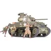 Image de Tamiya - 35250 - Maquette - Sherman M4A3 75MM - Echelle 1:35
