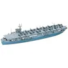 Image de Tamiya - 31711 - Maquette - Bateau - Porte Avions USS Bogue, Bleu Marine
