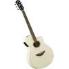 Image de YAMAHA APX600 Guitare Électro-Acoustique   Caisse Compacte Thinline, Diapason 25 , Système65, EQ 3 Bandes, Accordeur Intégré, Rosace Ovale   Blanc Vintage