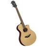Image de YAMAHA APX600M Guitare Électro-Acoustique   Finition Mate, Caisse Compacte Thinline, Diapason 25 , Table Massive, Système65 avec EQ et Accordeur   Natural Satin