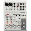 Image de Yamaha AG06MK2 Table de mixage en direct 6 canaux avec interface audio USB - Pour Windows, Mac, iOS et Android - Blanc