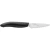 Image de Kyocera FK-075-WH BK Petit Couteau d'Office Manche Noir Lame Céramique Blanche 7, 5 cm