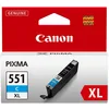 Image de Canon CLI-551XL Cartouche C Cyan XL (Emballage Carton) (Lot de 2)