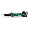 Image de HiKOKI Meuleuse droite GP18DA sans fil (18 V (2 x 5,0 Ah) batterie Li-ion, moteur brushless, pince de serrage Ø : 6 mm, tiges de ponçage Ø max. : 50 mm, vitesse de rotation à vide : 7000-29000