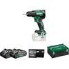 Image de HiKOKI Akku Bohrschrauber DS18DE (18 V, 4,0 Ah Li-ion Akku, Festdrehmoment 70 Nm, moteur sans brosse, contrôle de la force réactive, 22 Drehmoment-Einstellungen, LED, Zubehör, im Transportkoffer)