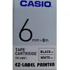 Image de Casio XR-6WE1 Etiqueteuse Noir sur Blanc