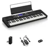 Image de Casio Casiotone CT-S500 Clavier haut de Gamme avec Vélocité, 800 sons & 243 Rythmes d'accompagnement, Contrôleurs en Temps réel et Bluetooth Audio&Midi, Noir