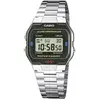 Image de Casio chronographe Montre-bracelet A163WA-1QES (L x l x H) 36.8 x 33 x 9.1 mm argent Matériau du boîtier=acier inoxydable Matériau (bracelet)=acier inoxydable