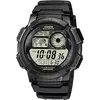 Image de Casio à quartz Montre-bracelet AE-1000W-1AVEF (L x l x H) 48.1 x 43.7 x 13.7 mm noir Matériau du boîtier=Résine Matériau (bracelet)=Résine