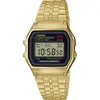 Image de Casio à quartz Montre-bracelet A159WGEA-1EF (L x l x H) 36.8 x 32.2 x 8.2 mm or Matériau du boîtier=Résine Matériau (bracelet)=acier inoxydable