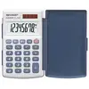 Image de Sharp EL-243 S Calculatrice de poche blanc, bleu Ecran: 8 solaire, à pile(s) (l x H x P) 64 x 11 x 105 mm