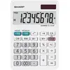 Image de Sharp EL-310W Calculatrice de poche blanc Ecran: 8 à pile(s), solaire