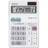 Image de Sharp EL-320W Calculatrice de poche blanc Ecran: 12 à pile(s), solaire
