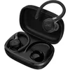 Image de Fitness Series JVC HA-EC75T-B Écouteurs de Sport sans Fil avec Arceau réglable, réduction Active du Bruit, Mode ambiant, IP57, 40 Heures d'autonomie, égaliseur App, Faible Latence, Microphone - Noir