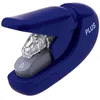 Image de PLUS Agrafeuse sans agrafes zéro effort, staple-free Stapler, jusqu’à 5 feuilles   Bleu