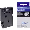 Image de Ruban détiquetage Brother TC TC-101 plastique Couleur de ruban: transparent Couleur de police:noir 12 mm 7.7 m