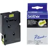 Image de Brother TC TC-601 plastique Couleur de ruban: jaune Couleur de police:noir 12 mm 7.7 m