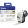 Image de Brother DK-11201 Rouleau détiquettes 29 x 90 mm papier blanc 400 pc(s) fixation permanente DK11201 Etiquette pour adresse
