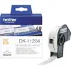 Image de Brother DK-11204 Rouleau détiquettes 54 x 17 mm papier blanc 400 pc(s) fixation permanente DK11204 Etiquette pour adresse