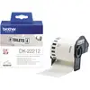 Image de Brother DK-22212 Rouleau détiquettes 62 x 15.24 mm film blanc 1 pc(s) fixation permanente DK22212 Etiquette universelles