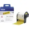 Image de Brother DK-22606 Rouleau détiquettes 62 mm x 15.24 m film jaune 1 pc(s) fixation permanente DK22606 Etiquette universelles