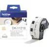 Image de Brother DK-11218 Rouleau détiquettes Ø 24 mm papier blanc 1000 pc(s) fixation permanente DK11218 Etiquette universelles