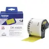 Image de Brother DK-44605 Rouleau détiquettes 62 mm x 30.48 m papier jaune 1 pc(s) décollable DK44605 Etiquette universelles