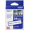 Image de Etiquette Brother TZe, TZ TZe-N251 Couleur de ruban: blanc Couleur de police:noir 24 mm 8 m