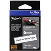 Image de Brother TZe-FX211 Ruban détiquetage flexible Couleur de ruban: blanc Couleur de police: noir 6 mm 8 m