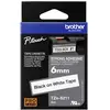 Image de Brother TZe-S211 Ruban détiquetage à adhérence extra-forte Couleur de ruban: blanc Couleur de police: noir 6 mm 8 m
