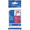 Image de Etiquette Brother TZe, TZ TZe-RW34 Couleur de ruban: vin rouge Couleur de police:or 12 mm 4 m