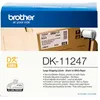 Image de Brother DK-11247 Rouleau d'Étiquettes, original Noir sur Blanc 103 x 164 mm